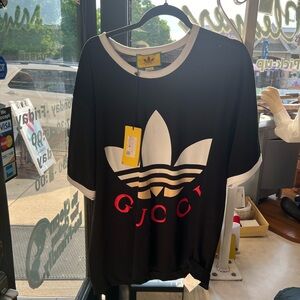 Brand new with tags Gucci Adidas T-shirt